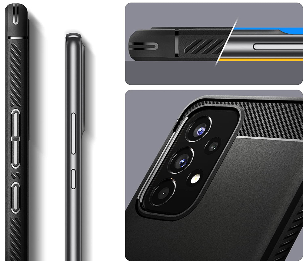 Oryginalne etui od marki Spigen z serii Rugged Armor dla Galaxy A53 5G